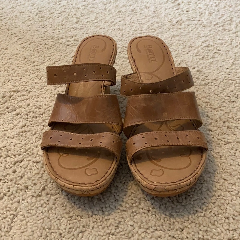 Comfortable wedge sandal